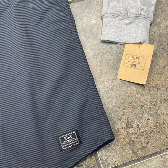 NEW! Boy’s/Kid’s Nike Button Down Shirt W/Hood & Sleeves Size Large W/Tags - Picture 5 of 5